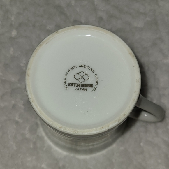 Otagiri Japan Mug Bird and Flowers Oriole Gibson Greeting Card - Picture 8 of 10